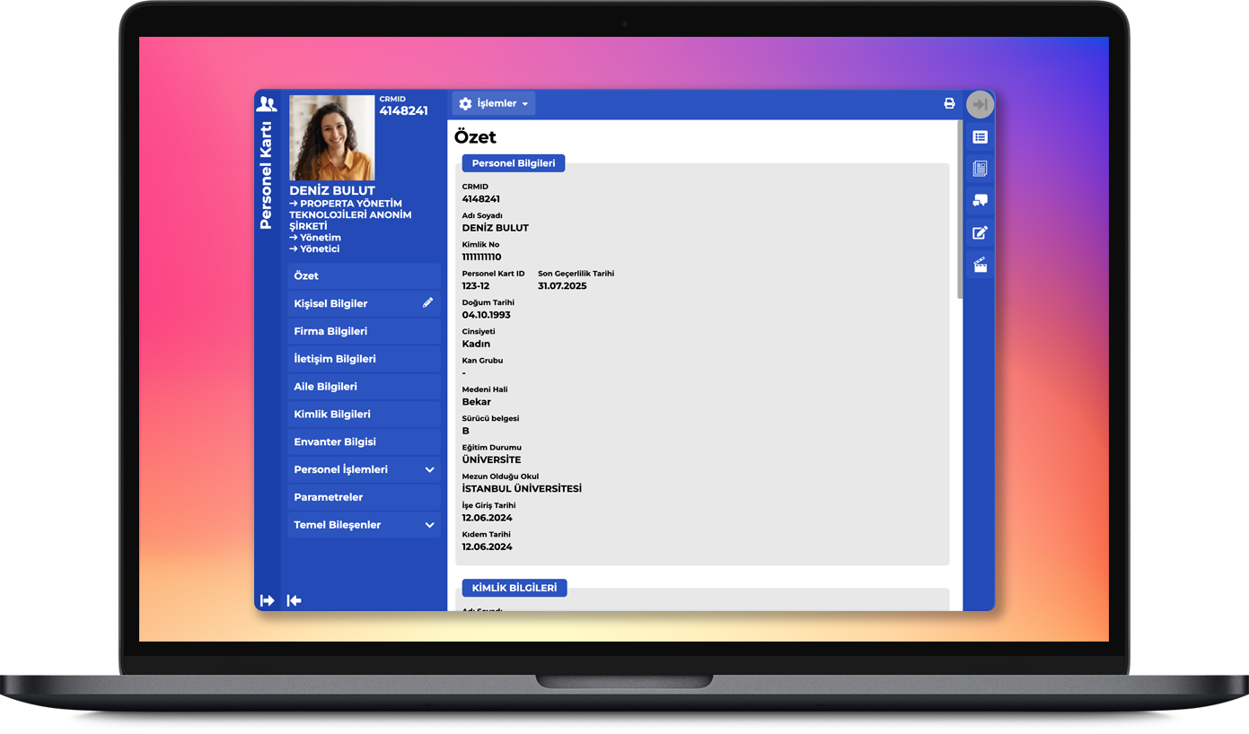 Personel Bilgi Bankanızı Oluşturun